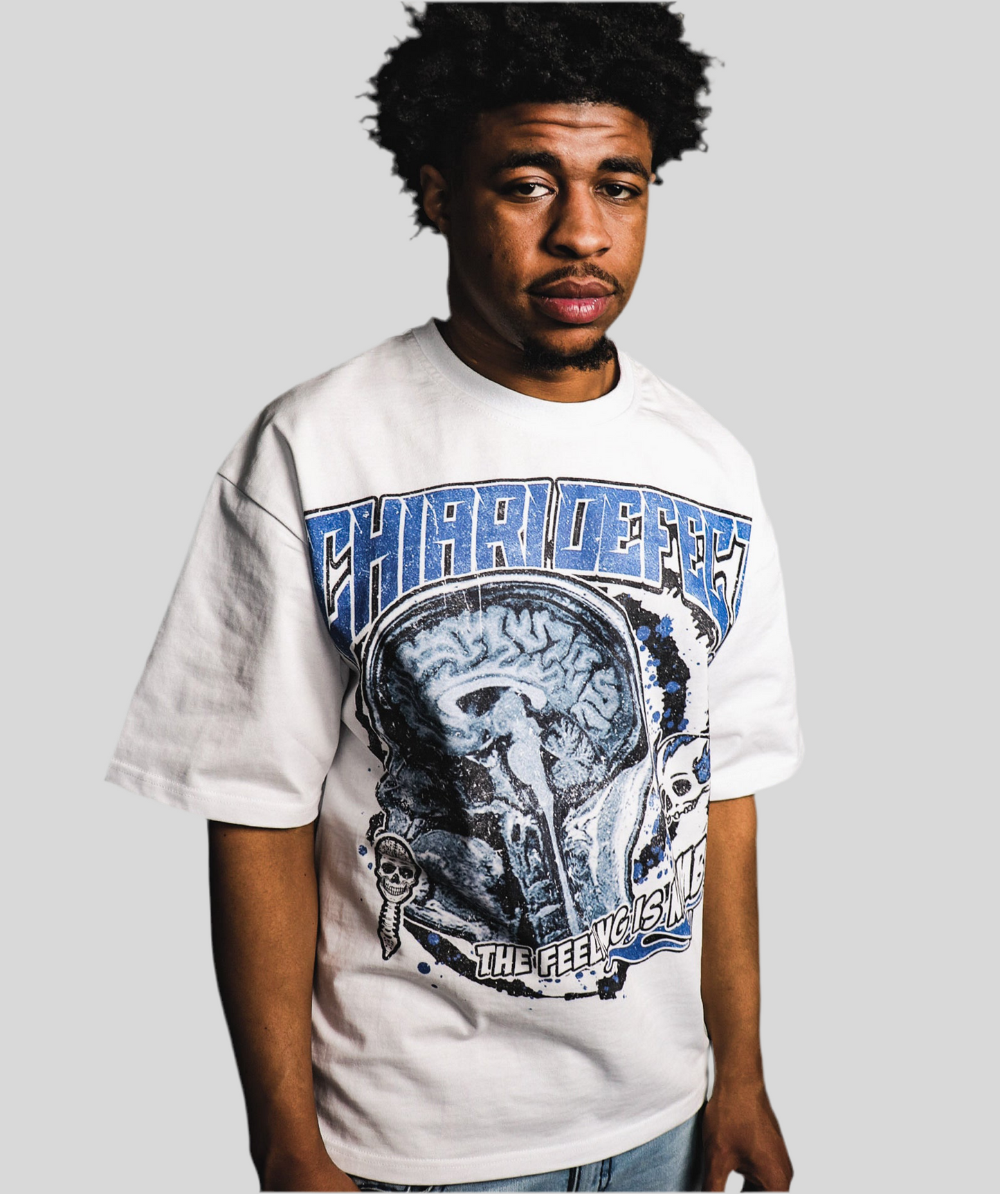 Chiari Defect “CT Scan” T-Shirt - White